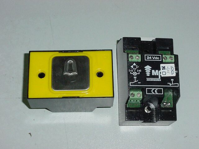 PUSH. T BRAILLE ALARM 2 CONTACTS LIGHT