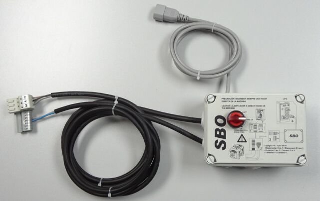 SBO BOX. GEARLESS BRAKE OPENER 