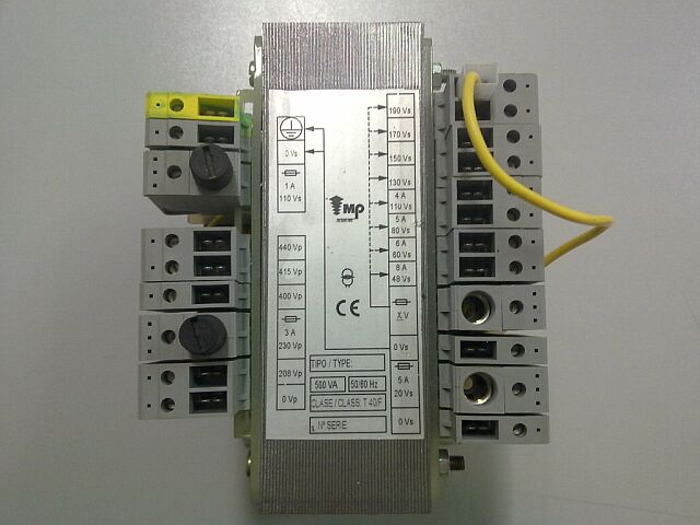 MULTIVOLTAGE TRANSFORMER 500VA MB/VS