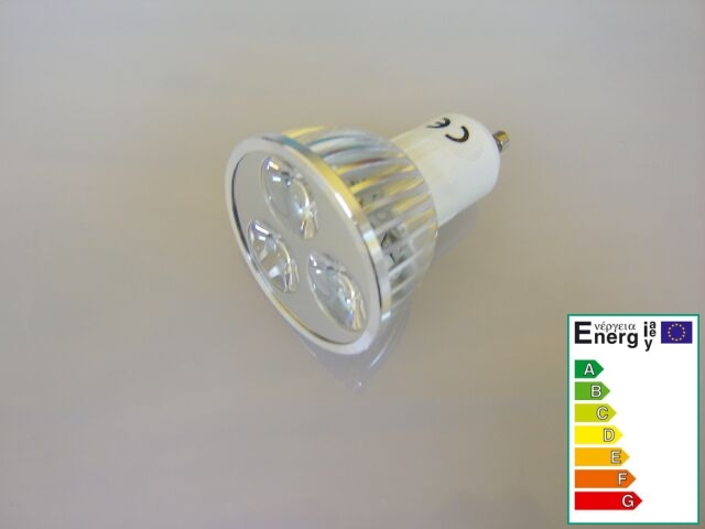 LAMP HALOLED GU10-3X2W 220 V 40�