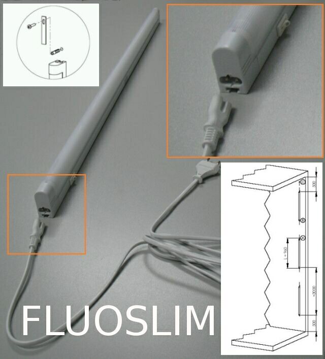 KIT FLUOSLIM SHAFT LIGHTING TOTAL HEIGTH 17MT